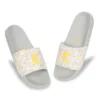 Chupps Grace White Yellow Sliders