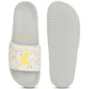 Chupps Grace White Yellow Sliders