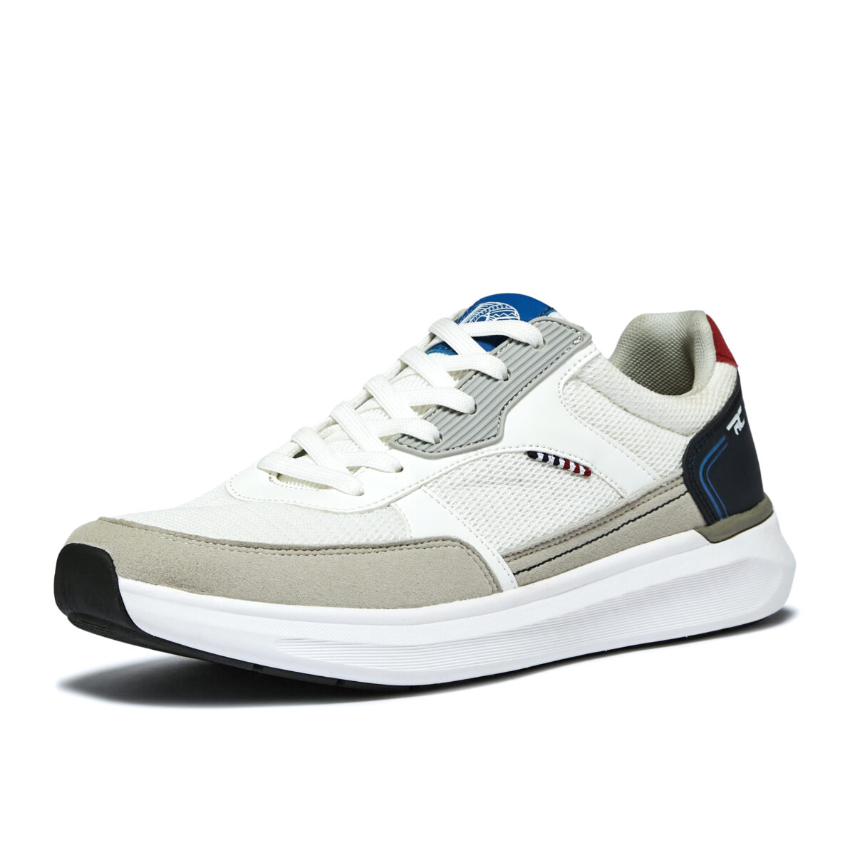 Red Chief Sports UrbanFlex White-Hr.Grey Lace Up Low Ankle Casual Shoes for Men | Sneakers for Man | Men Casual Shoes C6006 F052