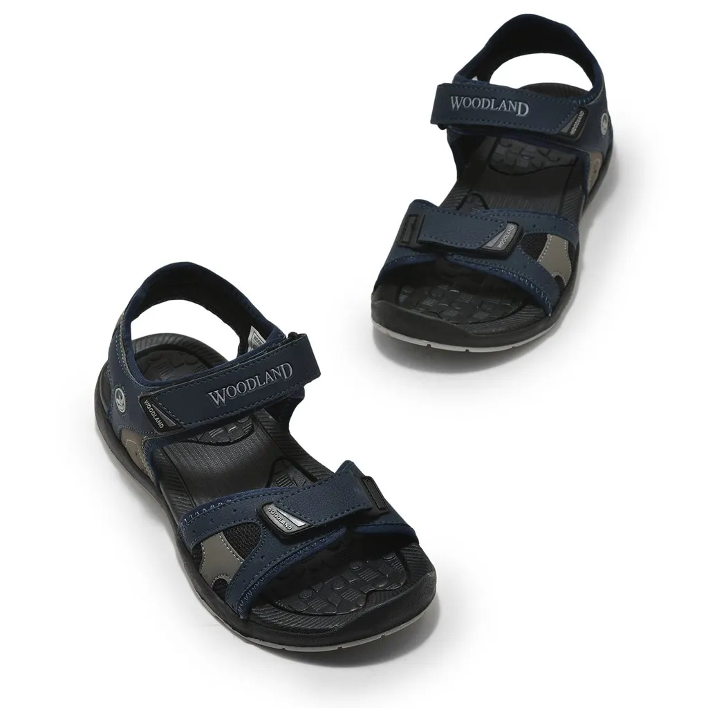 WOODLAND NAVY/GREY POLYURETHANE MENS SPORTS SANDAL (SGD 4088021)