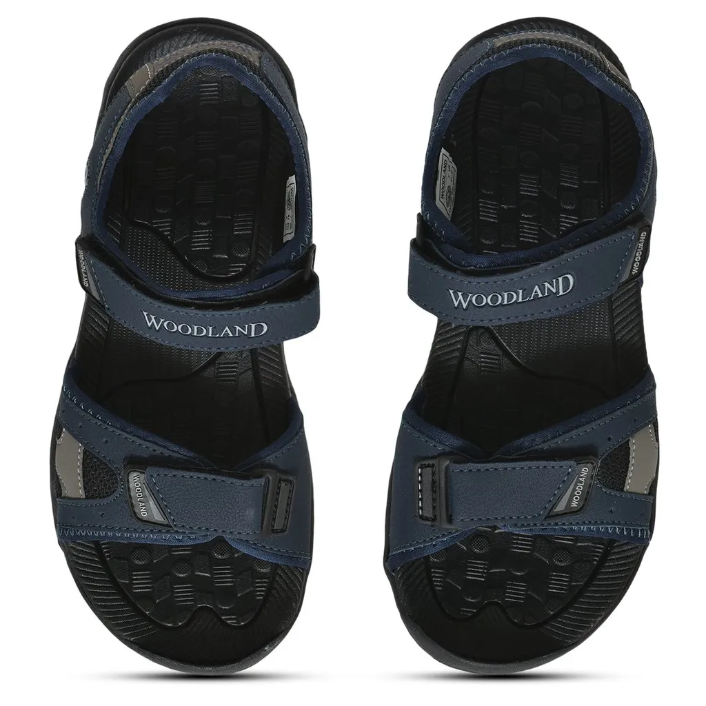 WOODLAND NAVY/GREY POLYURETHANE MENS SPORTS SANDAL (SGD 4088021)