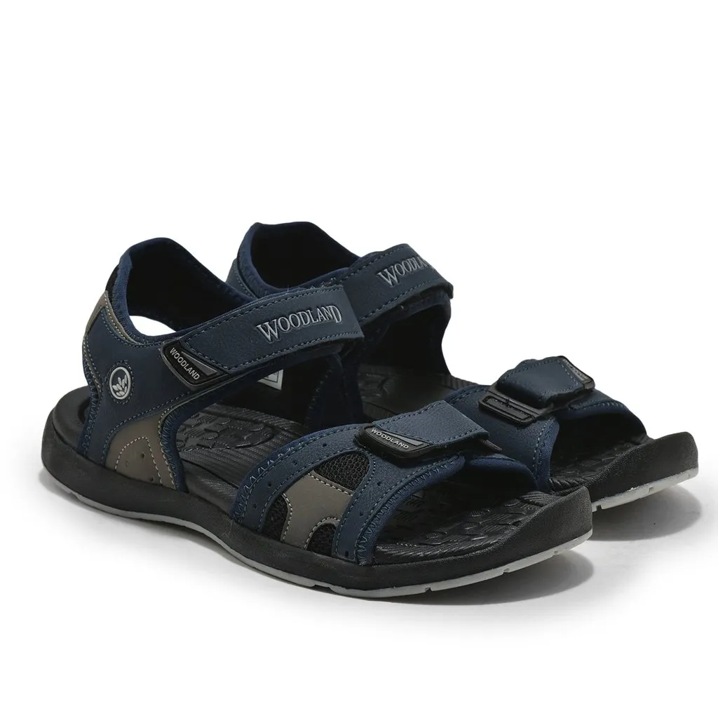WOODLAND NAVY/GREY POLYURETHANE MENS SPORTS SANDAL (SGD 4088021)