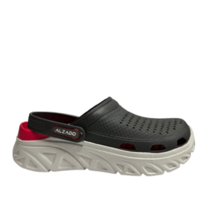 Alzado Men Clogs (RAFAEL) D.Grey/red