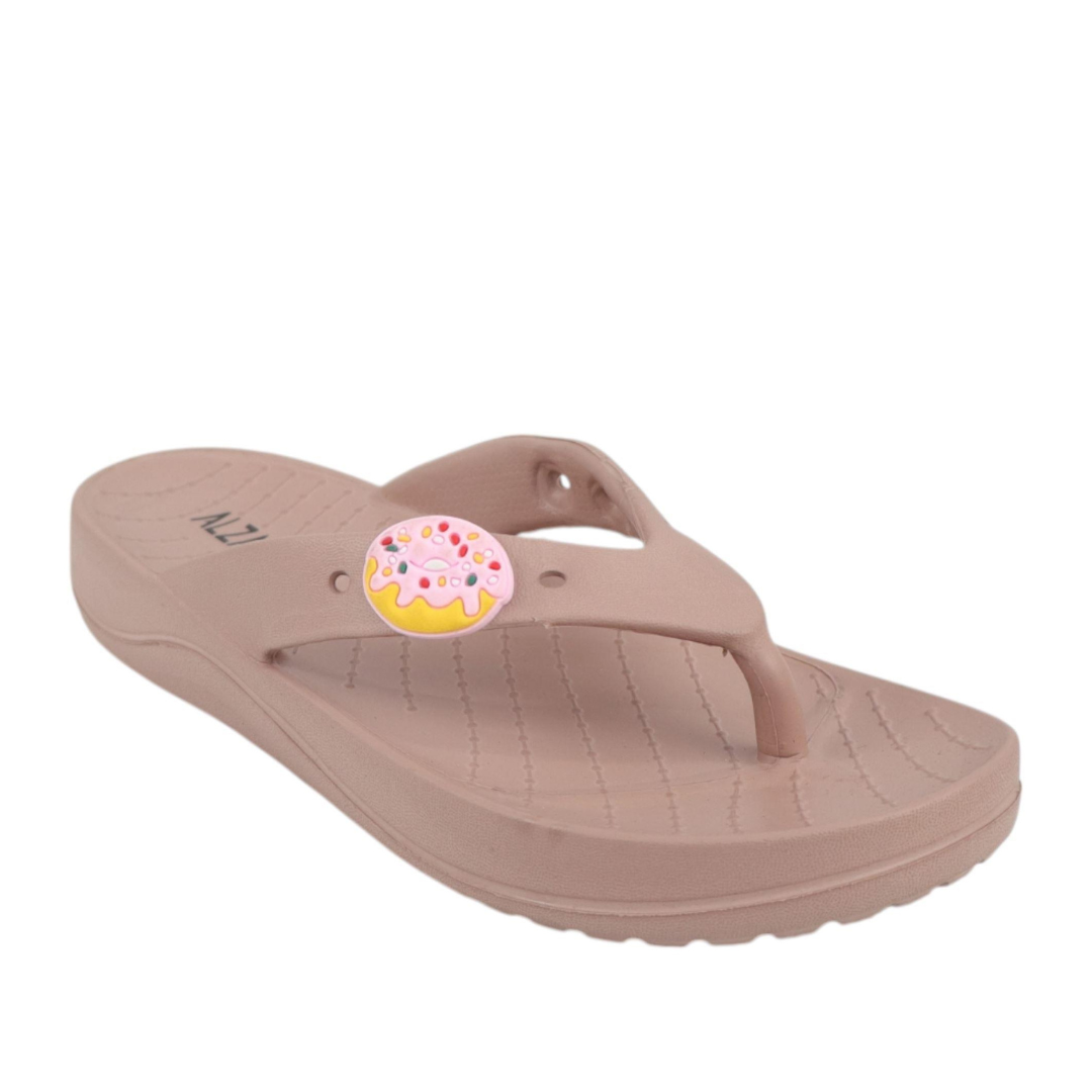 Alzado Women Casual Slippers (Kiki) PEACH