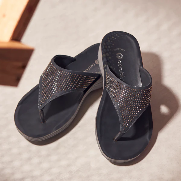 aeroblu Casual Wear Thong Flat Slippers for Women | FL91