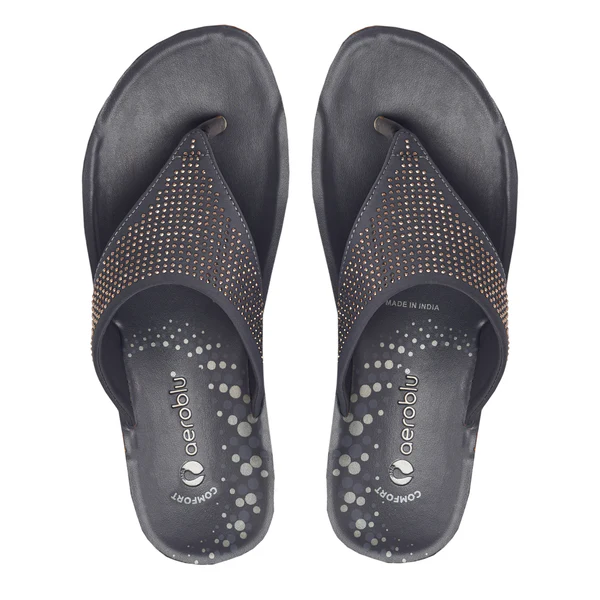 aeroblu Casual Wear Thong Flat Slippers for Women | FL91
