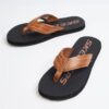 SKECHERS Courtwald (894328ID/BRN)  flip flop thong slipper.