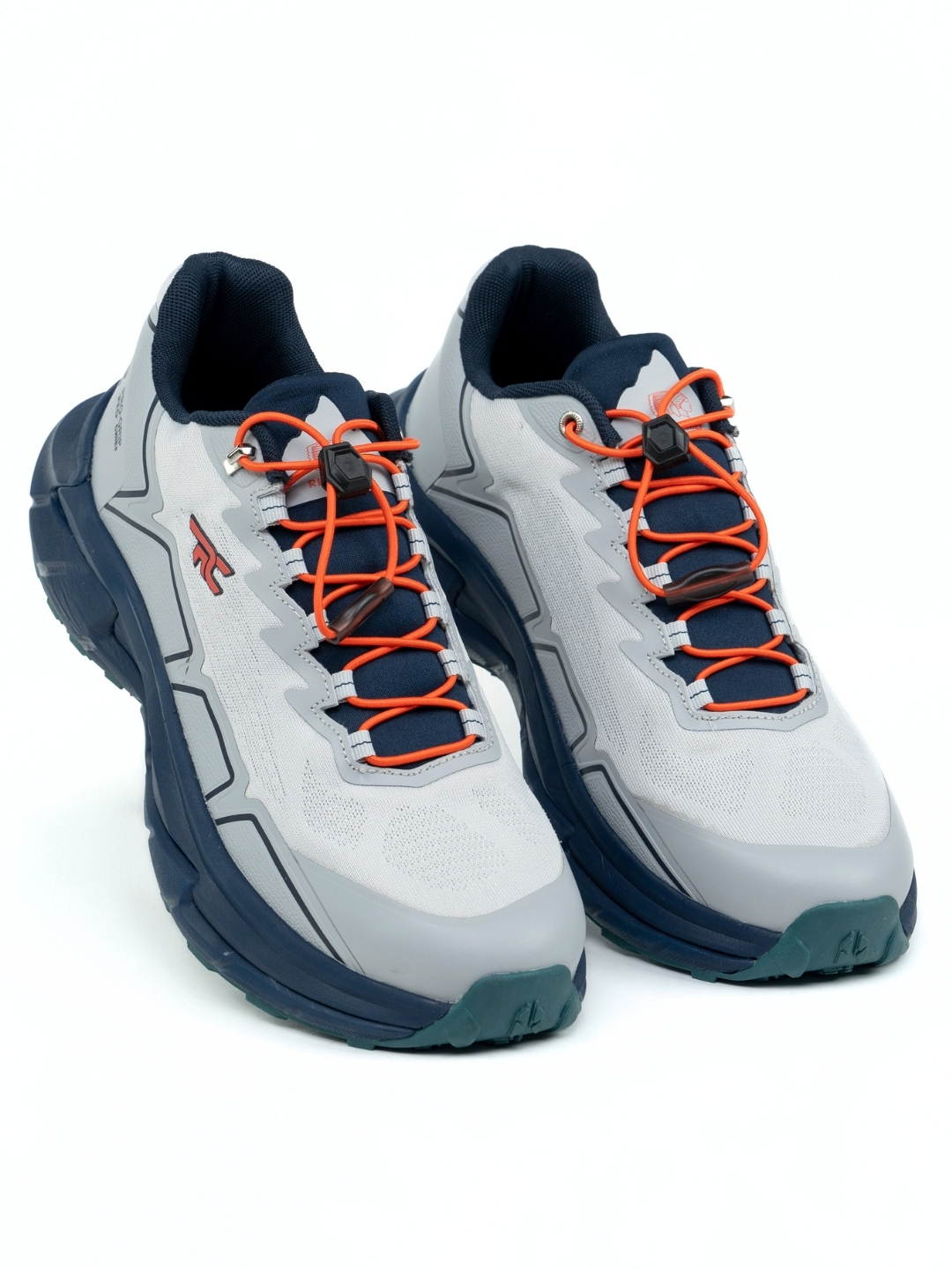 Red Chief Sports ZoomZest Hr.Grey/Ev.Blue Lace Up Low Ankle Running Shoes for Men R1701