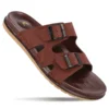 Walkaroo Men's Daily Wear Comfort Sandals-WGP53205 Brown