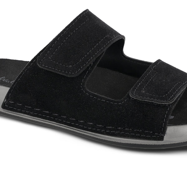 Walkaroo Men's Daily Wear Comfort Sandals - WGP53032 BLACK