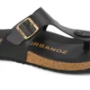 Walkaroo Men's Comfor Sandals - WGE53242 Full Black