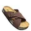 Kickonn Women Purple cross-strap sandal
