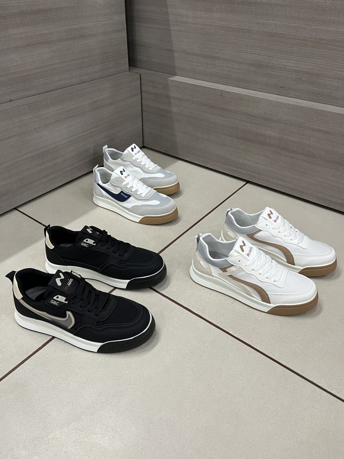 in.win men Sneakers navy M-127