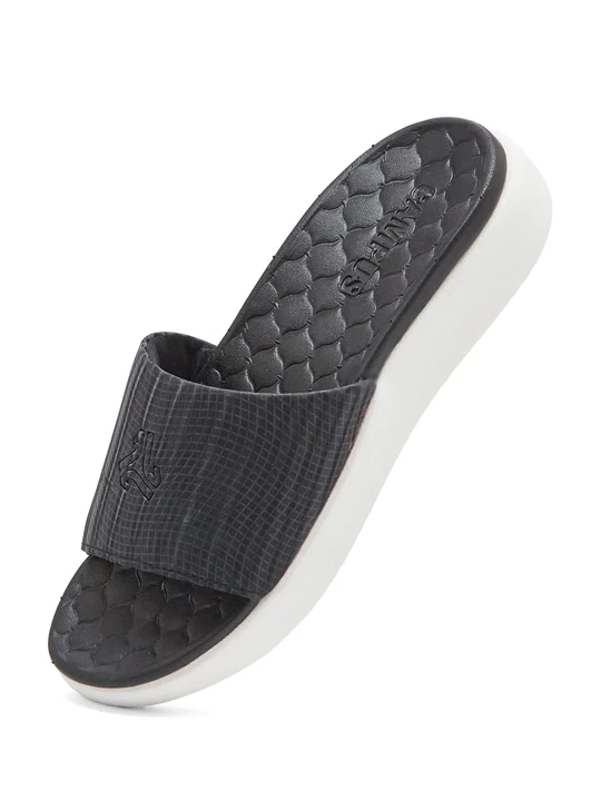 CAMPUS SL-491L Black Women's Slides