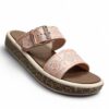 Photoroom_20260602_122450 Kickonn Women S.PINK Dual-Strap Slip-On Flat.