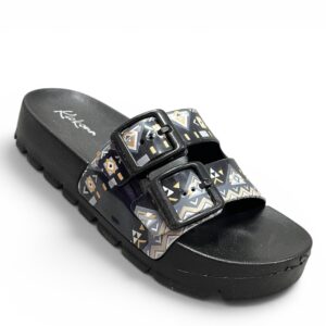 Kickonn Women BLACK flip flops