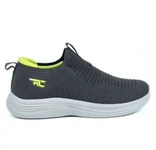 283(1) Red Chief Sports Dark Grey Walking Shoes for Men OS W7016