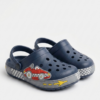 ACCENDO Kids Clogs ALEX navy/grey
