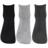 BONJOU Men's Cotton Ankle Sports Socks - Pack Of 3