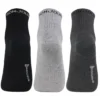 BONJOU Men's Cotton Ankle Sports Socks - Pack Of 3