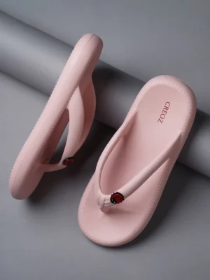 CREOZ THE BOUNCE Women Lilac-Colored Open Toe EVA Slip-On
