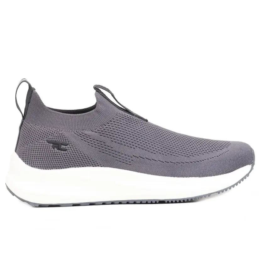 Red Chief Sports Dark Grey Color & Low Ankle Slip-On Comfortable Walking Shoes for Men | OS W7026