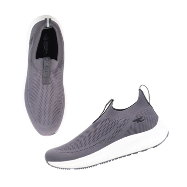 Red Chief Sports Dark Grey Color & Low Ankle Slip-On Comfortable Walking Shoes for Men | OS W7026