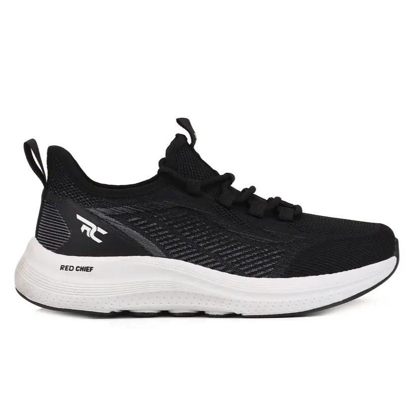 IMG_8968(1) Red Chief Sports Black Color & Low Ankle Slip-On Comfortable Walking Shoes for Men |OS W7030