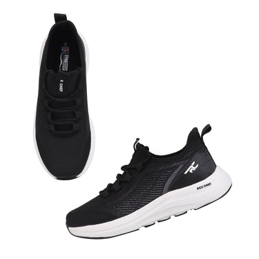 IMG_8974 Red Chief Sports Black Color & Low Ankle Slip-On Comfortable Walking Shoes for Men |OS W7030