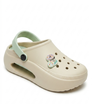 ALZADO Women’s Clogs BRADY Cream/mint