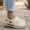 new 4 ALZADO Women’s Clogs BRADY Cream/mint