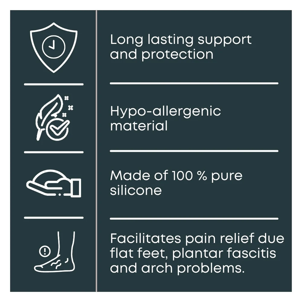 Helios Silicone Arch Support