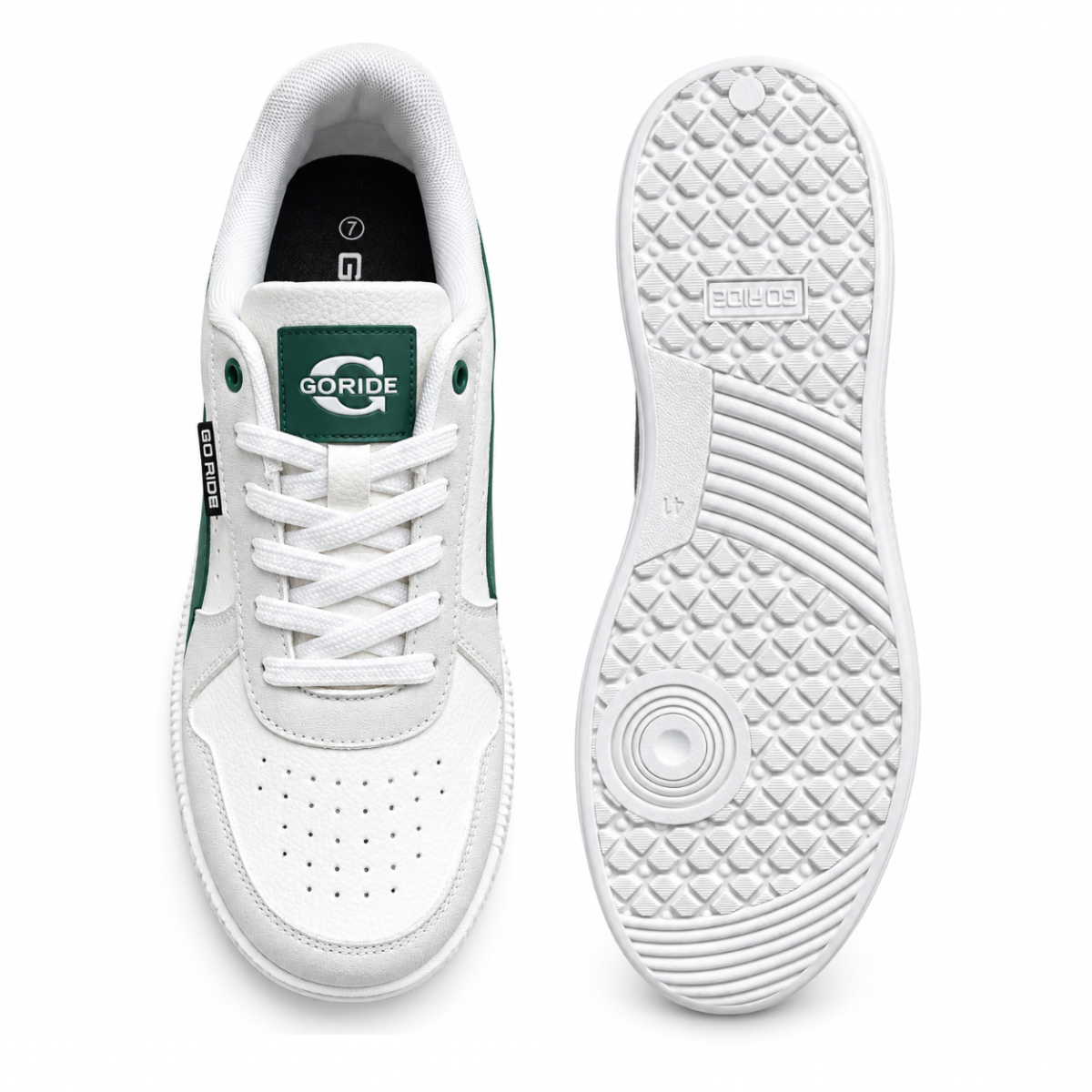GO RIDE Men’s Snekers PANTHER WHT/C-GRN