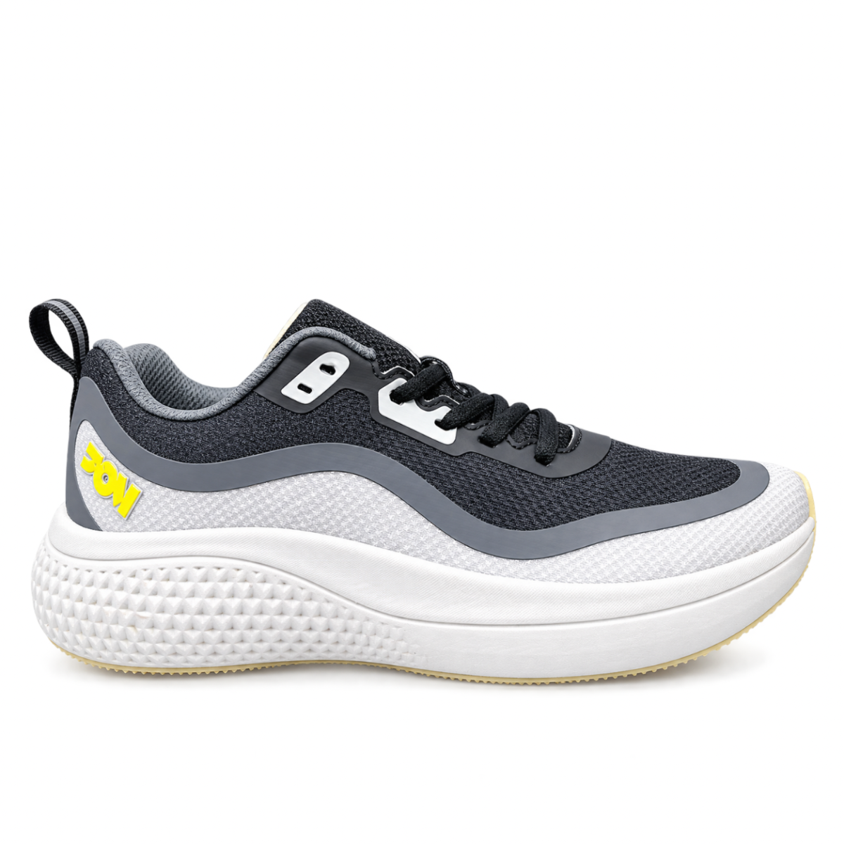 Untitled design (6) State of joy JM097 – Men’s Lace up Shoes BLACK/BEIGE